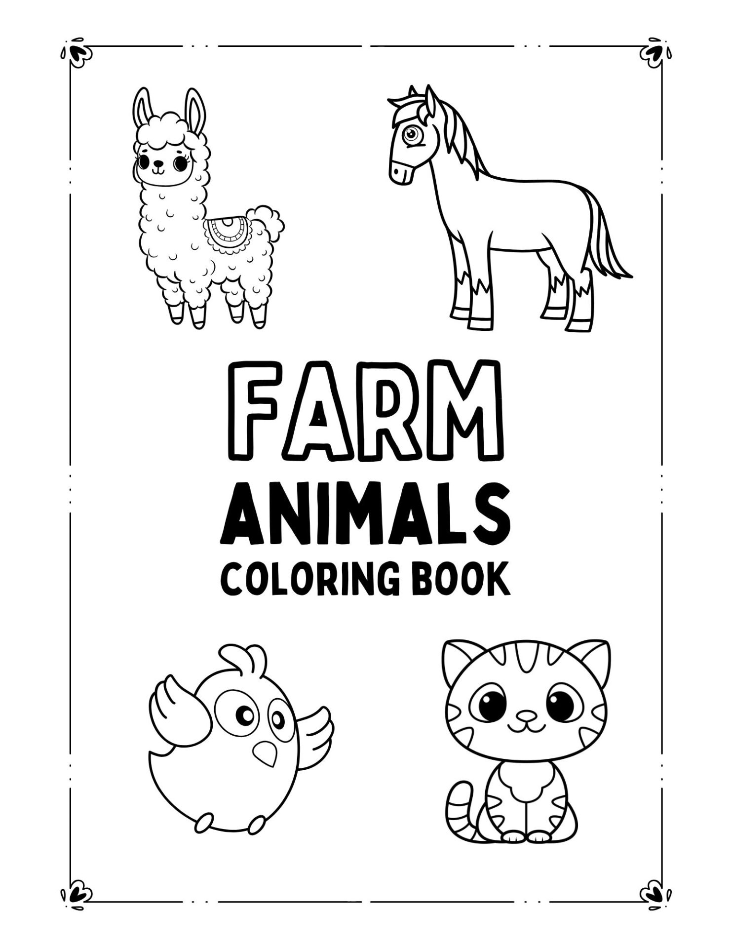 Farm Animal Book. Farm Animal Book.