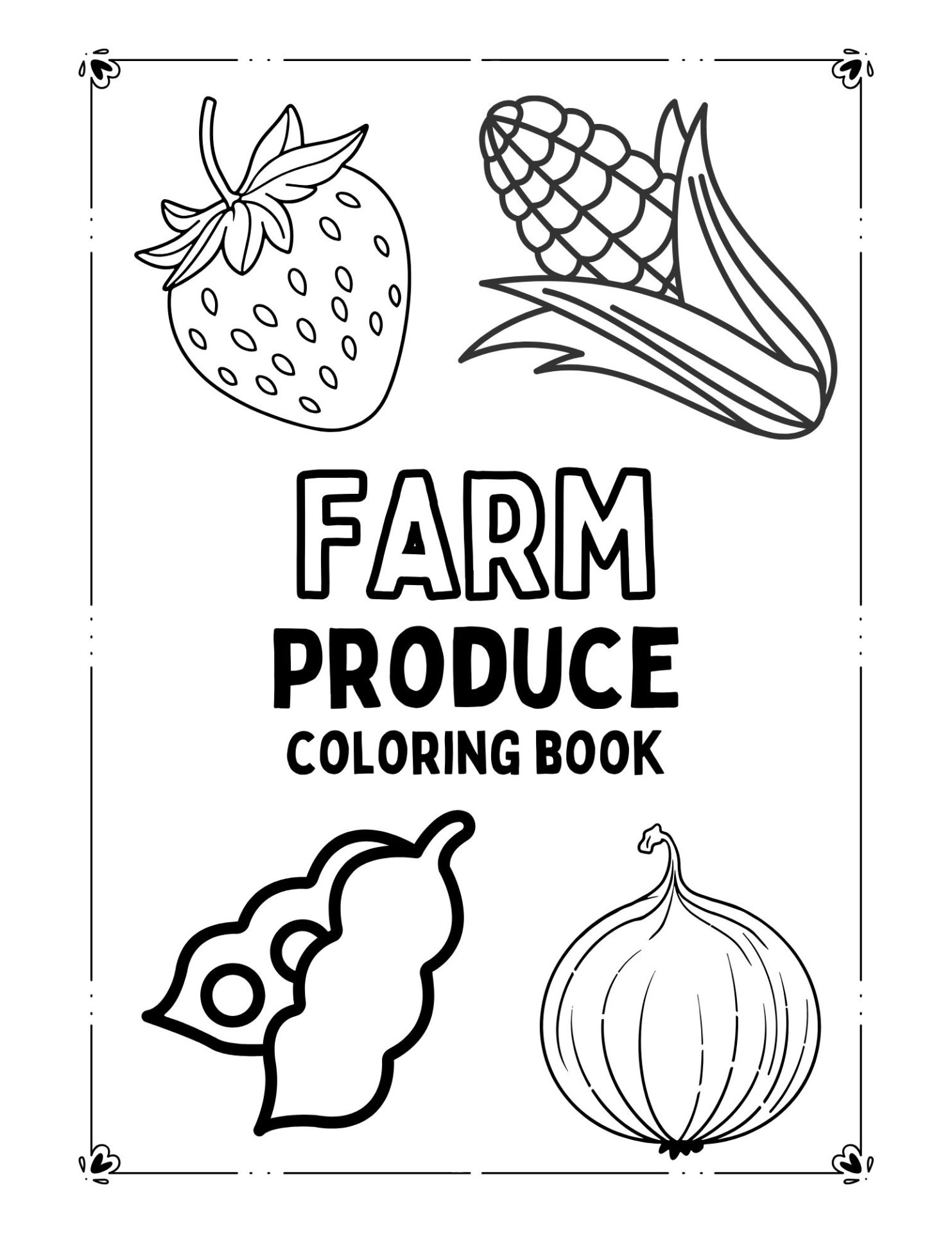 Farm Produce Book. Farm Produce Book.